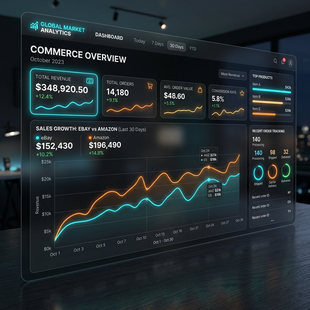 Digitalecoms eCommerce Analytics Dashboard